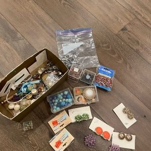 Assorted Jewelry and Beads Collection
